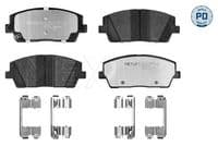 Bremžu uzliku kompl., Disku bremzes