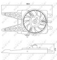 Ventilators, Motora dzesēšanas sistēma