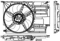 Ventilators, Motora dzesēšanas sistēma