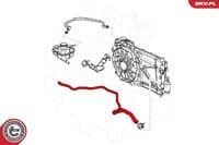 Radiatora cauruļvads