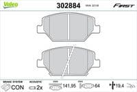 Bremžu uzliku kompl., Disku bremzes