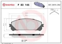 Bremžu uzliku kompl., Disku bremzes