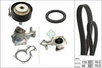 Ūdenssūknis + Zobsiksnas komplekts