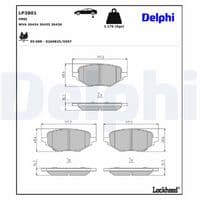 Bremžu uzliku kompl., Disku bremzes