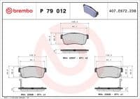Bremžu uzliku kompl., Disku bremzes