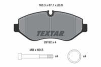 Bremžu uzliku kompl., Disku bremzes