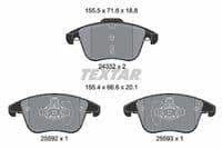 Bremžu uzliku kompl., Disku bremzes