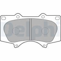 Bremžu uzliku kompl., Disku bremzes