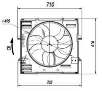 Ventilators, Motora dzesēšanas sistēma