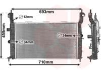 Radiators, Motora dzesēšanas sistēma