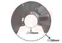 Dubļu sargs, Bremžu disks