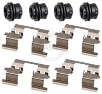 Piederumu komplekts, Disku bremžu uzlikas