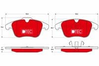 Bremžu uzliku kompl., Disku bremzes