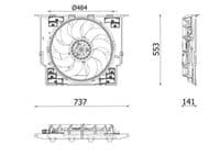 Ventilators, Motora dzesēšanas sistēma