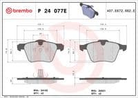 Bremžu uzliku kompl., Disku bremzes