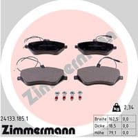 Bremžu uzliku kompl., Disku bremzes