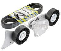 Ķīļrievu siksnu komplekts