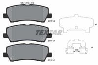 Bremžu uzliku kompl., Disku bremzes