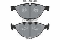 Bremžu uzliku kompl., Disku bremzes