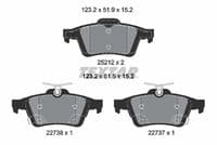 Bremžu uzliku kompl., Disku bremzes