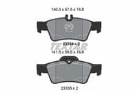 Bremžu uzliku kompl., Disku bremzes