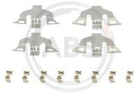 Piederumu komplekts, Disku bremžu uzlikas