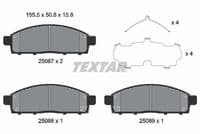Bremžu uzliku kompl., Disku bremzes