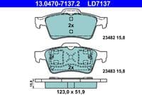 Bremžu uzliku kompl., Disku bremzes