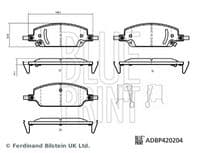 Bremžu uzliku kompl., Disku bremzes