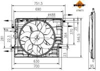 Ventilators, Motora dzesēšanas sistēma