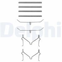 Piederumu komplekts, Disku bremžu uzlikas