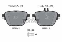 Bremžu uzliku kompl., Disku bremzes