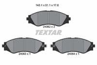 Bremžu uzliku kompl., Disku bremzes