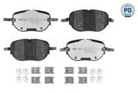 Bremžu uzliku kompl., Disku bremzes