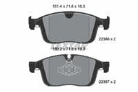 Bremžu uzliku kompl., Disku bremzes