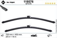 Stikla tīrītāja slotiņa