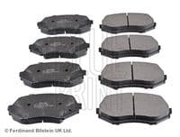 Bremžu uzliku kompl., Disku bremzes