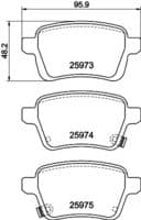 Bremžu uzliku kompl., Disku bremzes