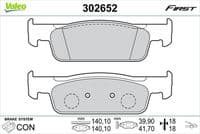 Bremžu uzliku kompl., Disku bremzes