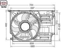 Ventilators, Motora dzesēšanas sistēma