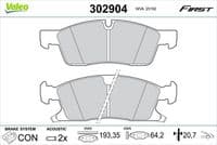 Bremžu uzliku kompl., Disku bremzes