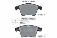 Bremžu uzliku kompl., Disku bremzes