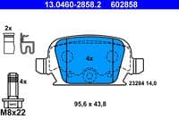 Bremžu uzliku kompl., Disku bremzes