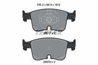 Bremžu uzliku kompl., Disku bremzes