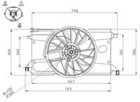 Ventilators, Motora dzesēšanas sistēma