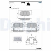 Bremžu uzliku kompl., Disku bremzes
