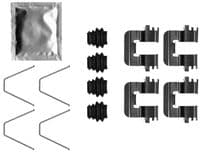 Piederumu komplekts, Disku bremžu uzlikas