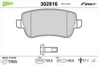 Bremžu uzliku kompl., Disku bremzes