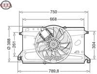 Ventilators, Motora dzesēšanas sistēma