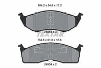 Bremžu uzliku kompl., Disku bremzes